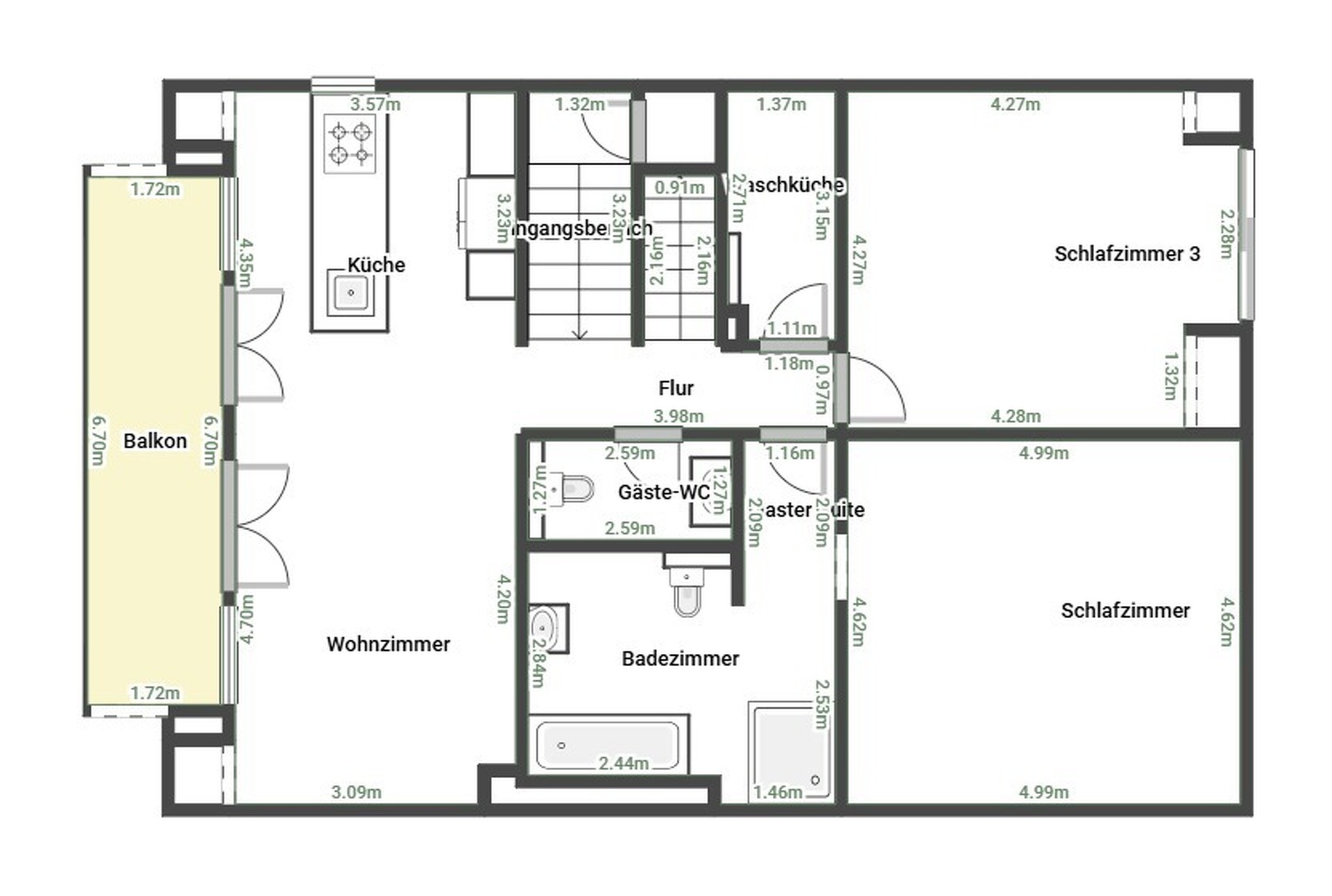 Appartement — Clemency · 135 m² - photo 31